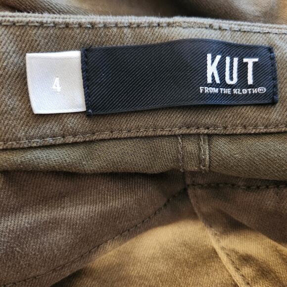 Kut from the Kloth Frida High Rise Slim Track Pants 4 - Picture 12 of 13